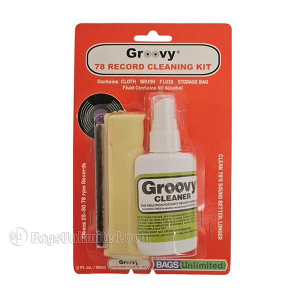 Groovy 78rpm Record Cleaning KIT. C